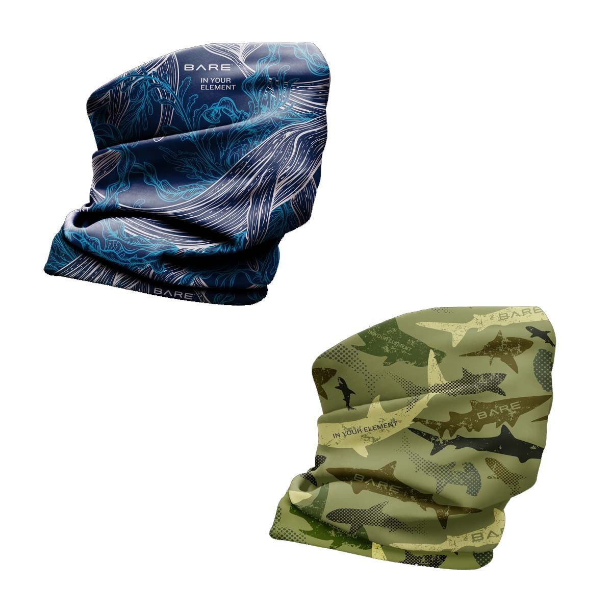 Bare Neck Gaiter UPF 30