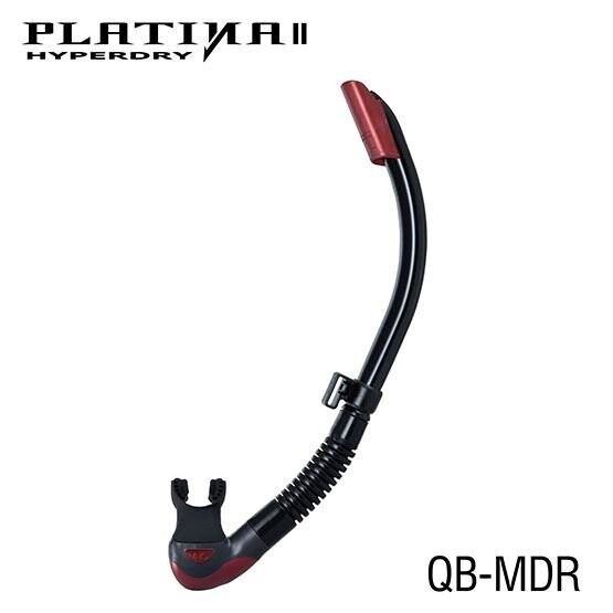 PLATINA 2 HYPERDRY Schnorchel Tusa PLATINA 2 HYPERDRY Schnorchel Tusa, Farbe: Rot/Schwarz
