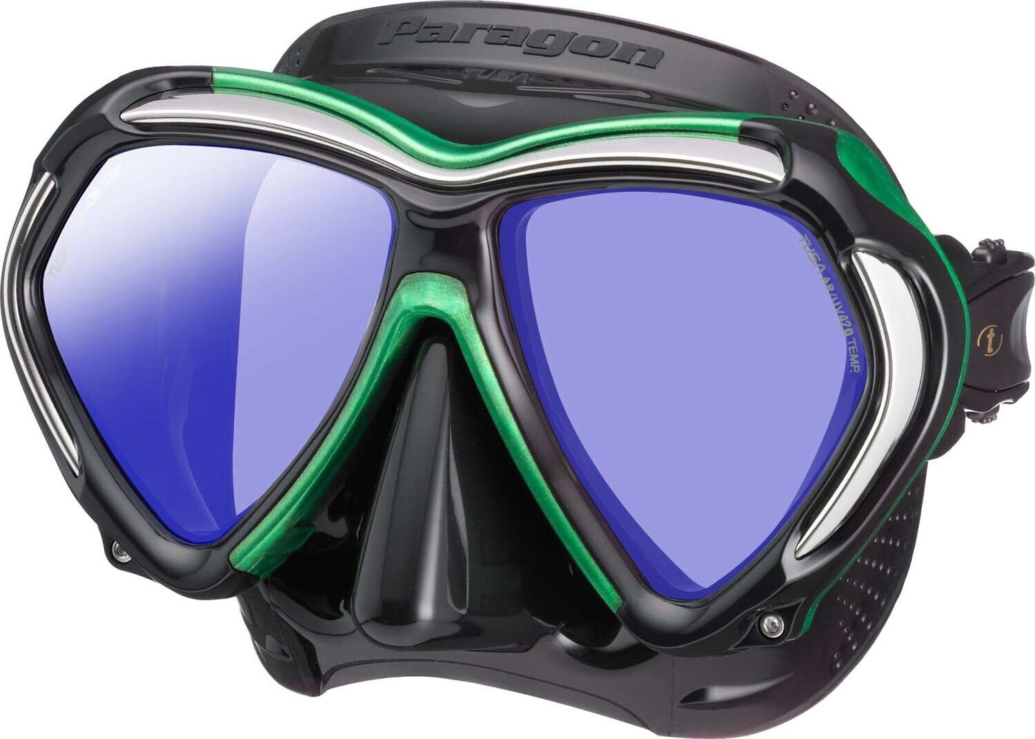 Paragon (M2001S) Tauchmaske Tusa, Farbe: ENERGY GREEN AMBER