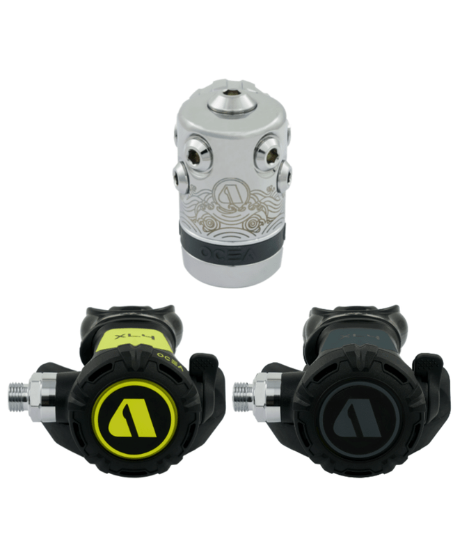 XL4 OCEA 3 STUFE - Atemregler + Octopus Apeks