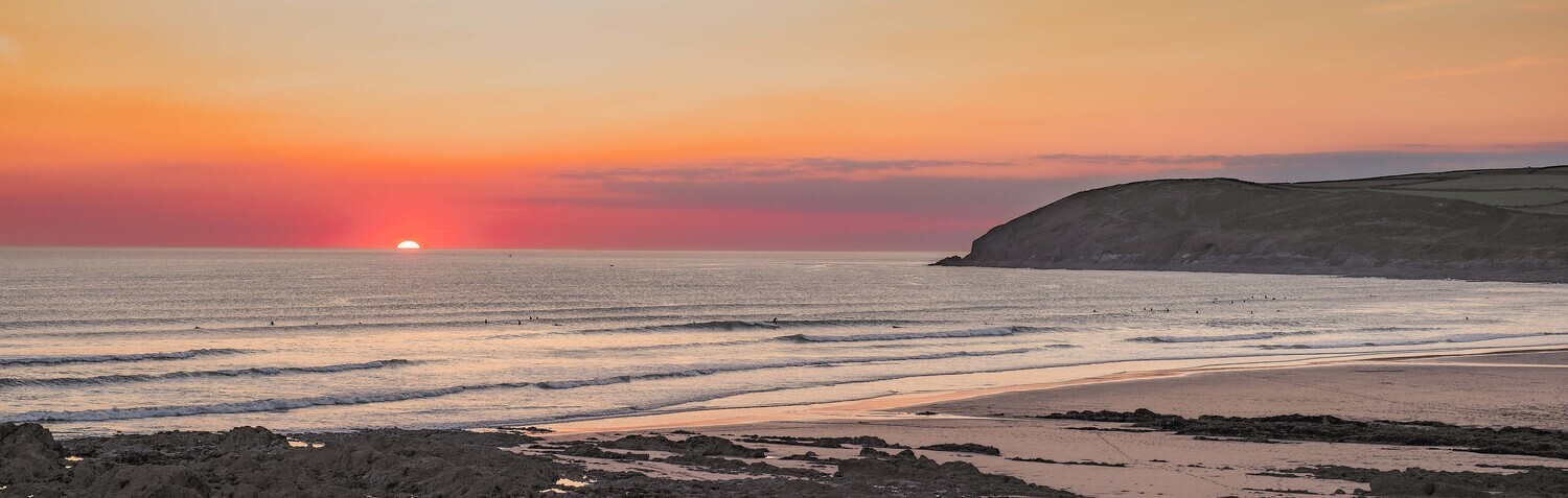 Evening Glow, Croyde.