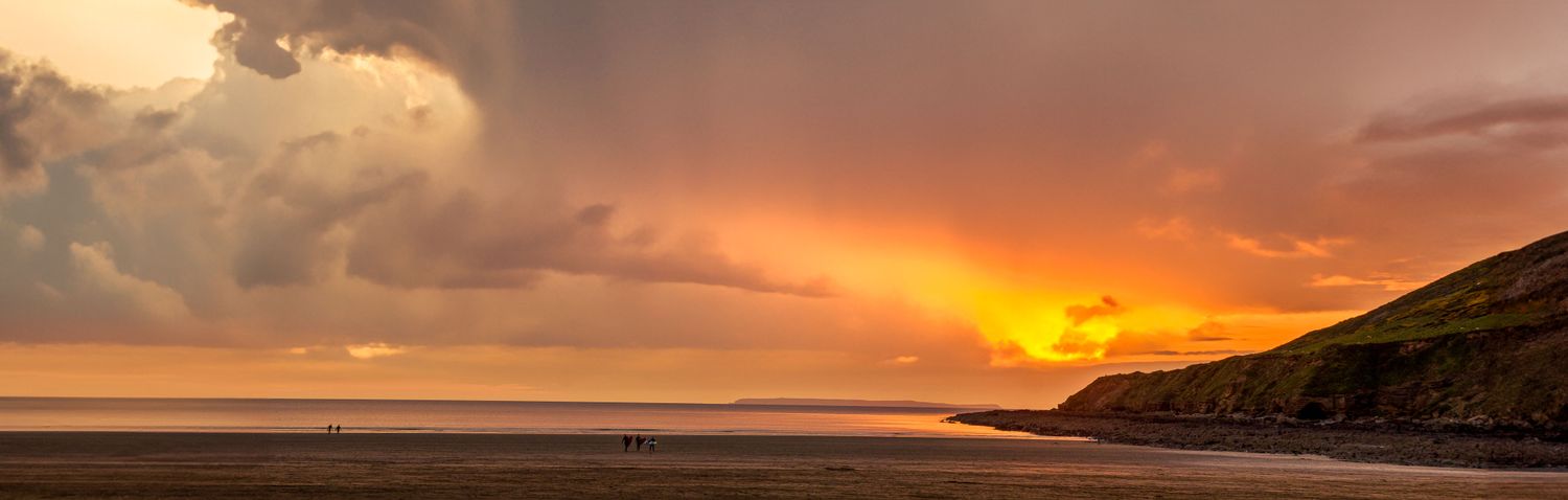 Saunton Storm Clouds