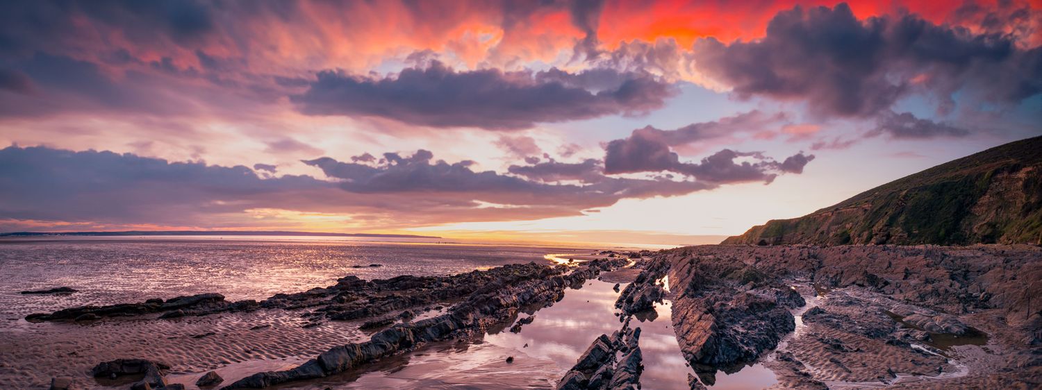 Saunton Storm Clouds