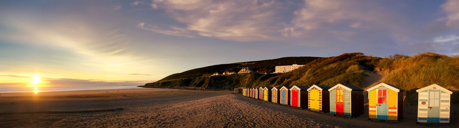 Saunton Sands beach huts