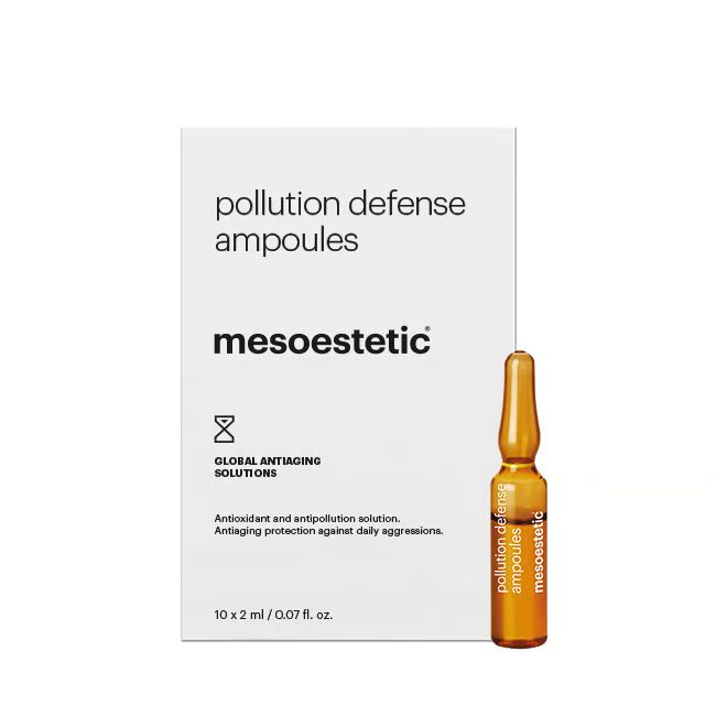 Pollution defense ampoules