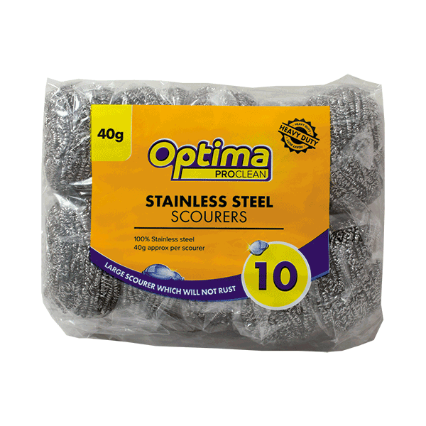 10 Stainless Steel Scourer's