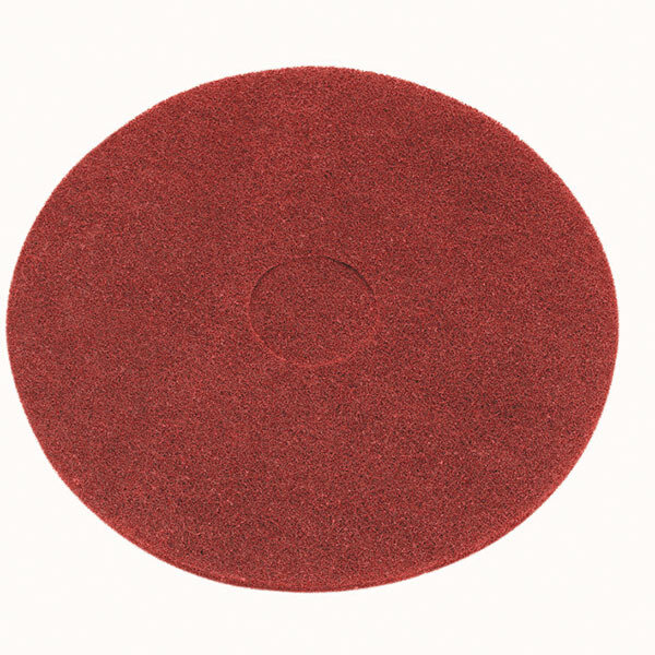 15" Floor Machine Pads  (Red) Pack of 5