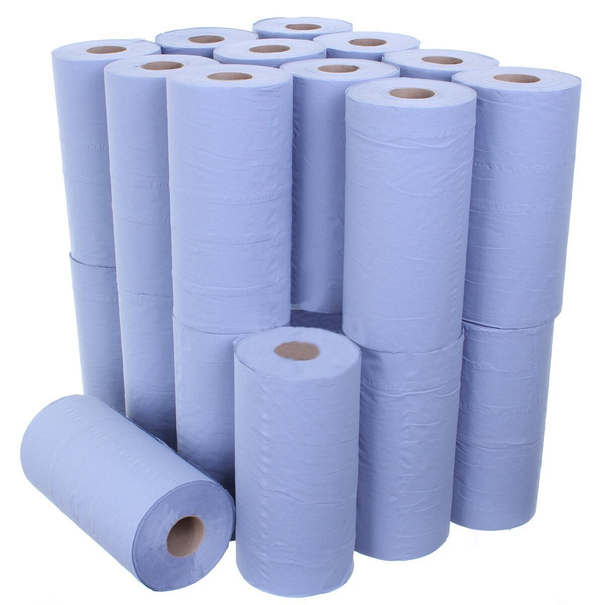 10" Blue Handy Hygiene Rolls (50m) 24 Rolls