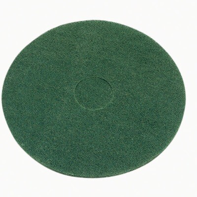 15 15" Floor Machine Pads (Green) (pack of 5)