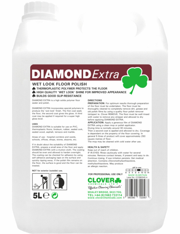 Diamond Extra Wet Look Floor Polish