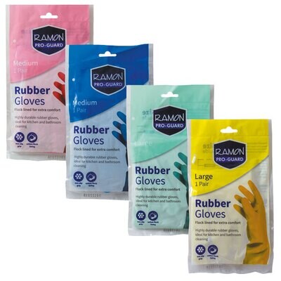 Yellow Rubber Gloves