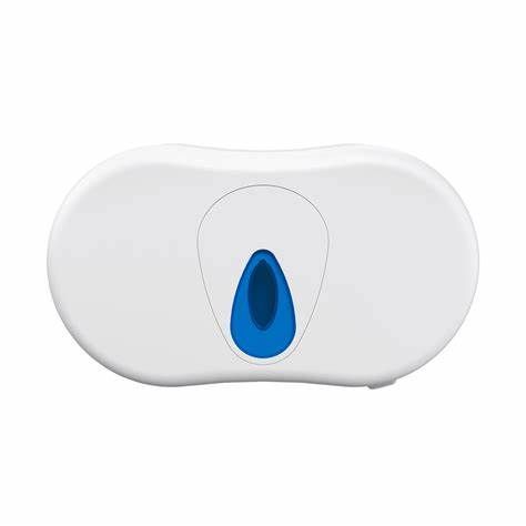 Twin Micro Jumbo Toilet Roll Dispenser