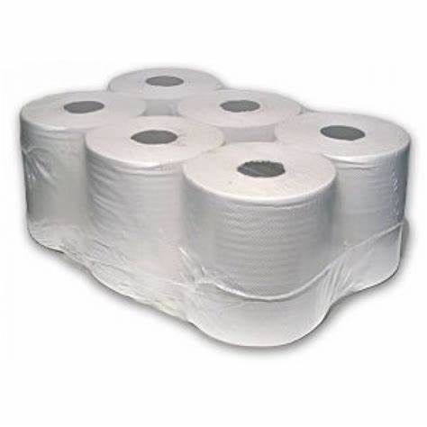 White Centrefeed Rolls (120m)