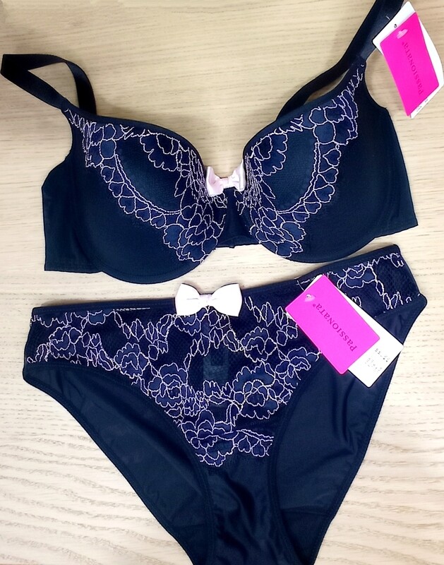 Braga Passionata black pink lace