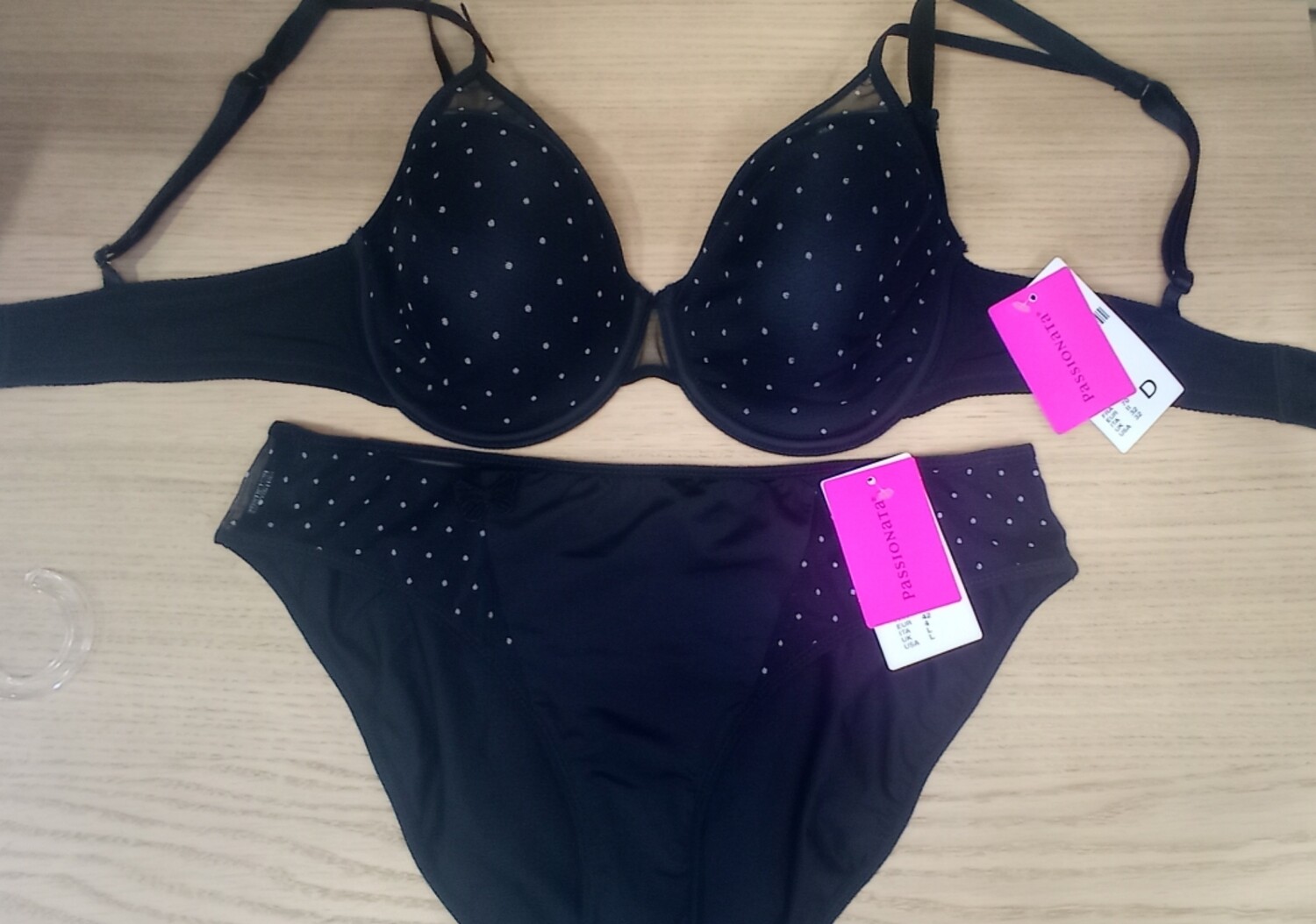 Sujetador Passionata Black dots