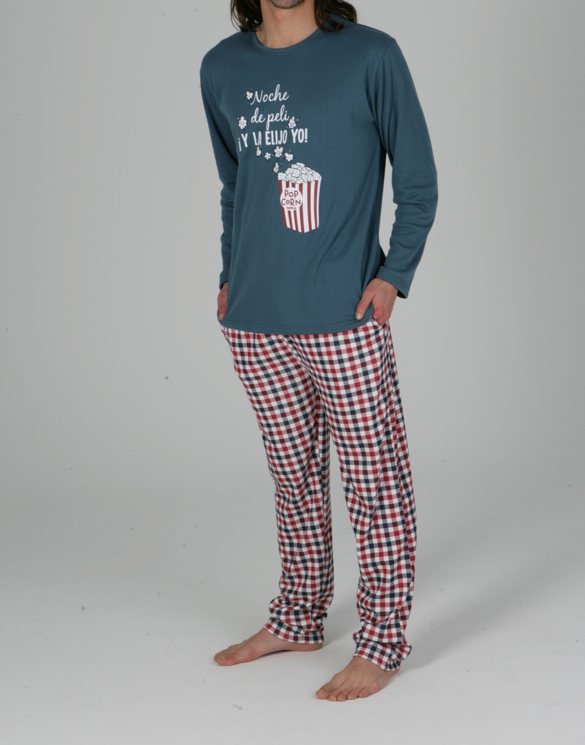Pijama Pettrus 5633 Pop corn Cro