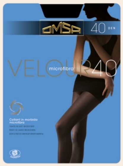 Medias Velour 40 DEN