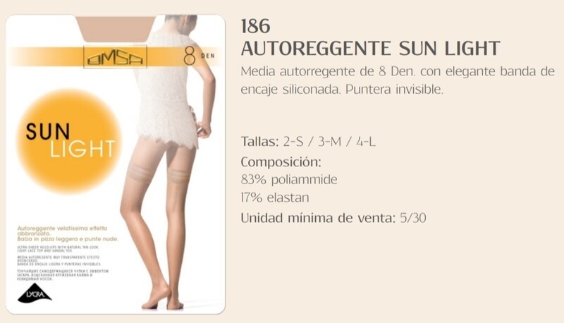 Medias Omsa Sun Light Autorregente