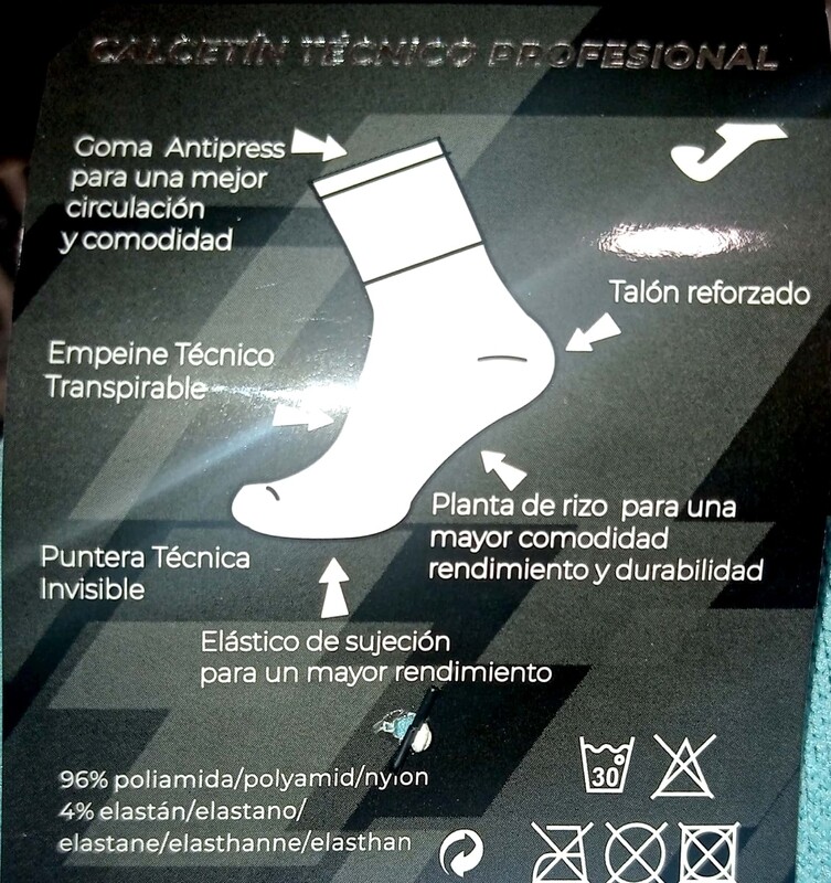 Pack 2 Calcetines Joma técnico JS1720