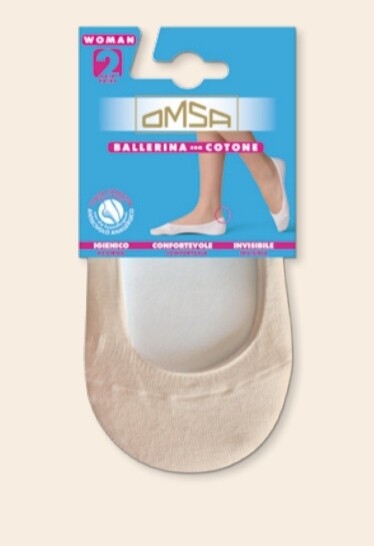 Pack 2 Pikys Omsa Ballerina cotone