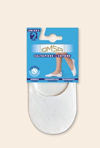 Pack 2 Pikys Omsa Salvapiede cotton Touch