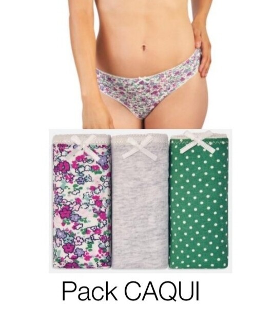 Pack 3 braguitas Promise bikini PB-1011