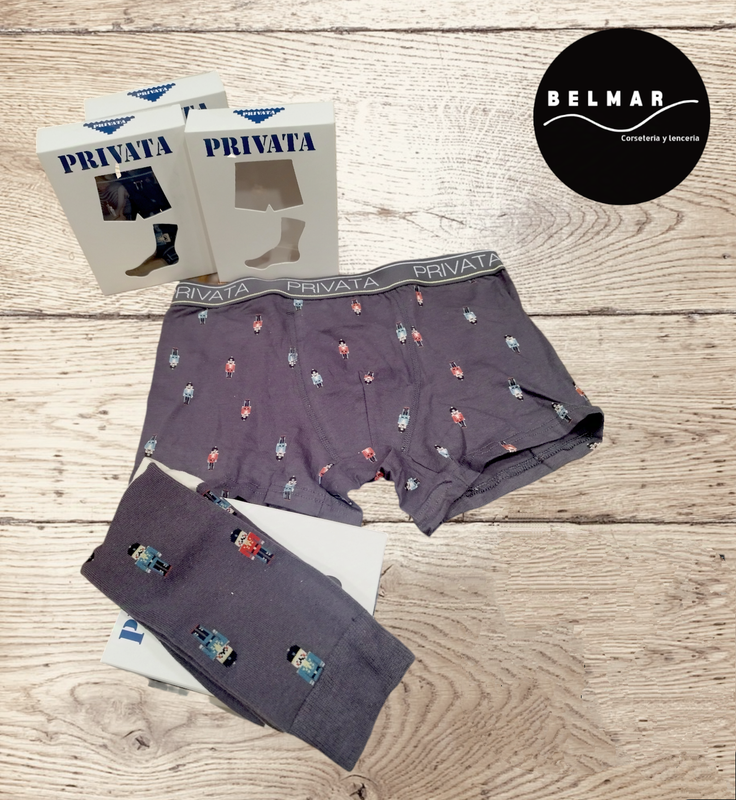 Pack Boxer+Calcetín Privata