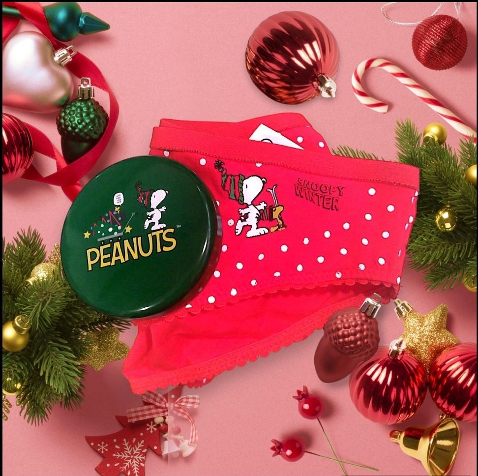 Braguita Navideña Peanuts 41490