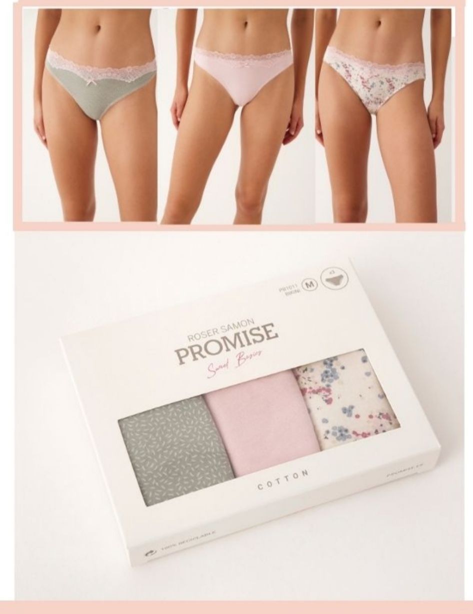 Pack 3 braguitas bikini Promise New