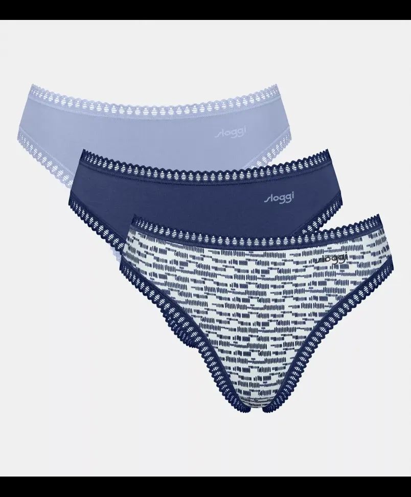 Pack 3 bragas Sloggi Go Crush