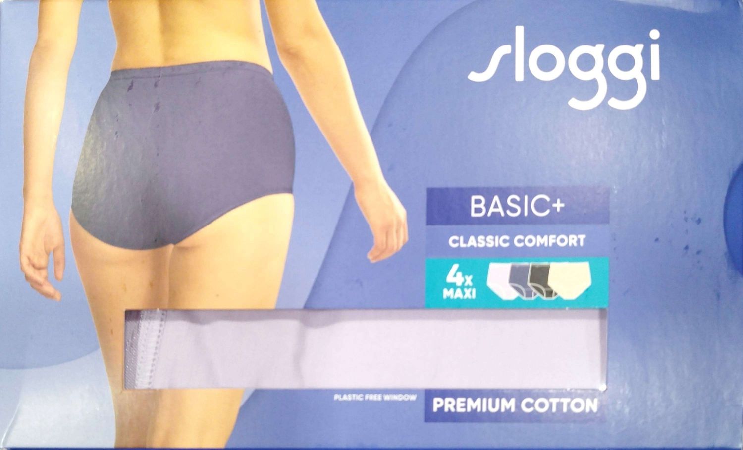 Pack 4 Bragas Sloggi Maxi Basic New