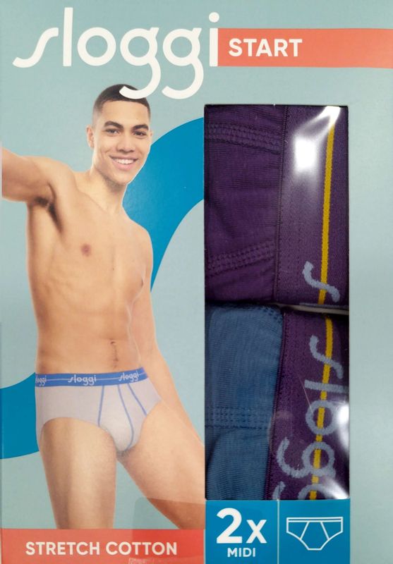 Pack 2 Slips Sloggi Men Start New