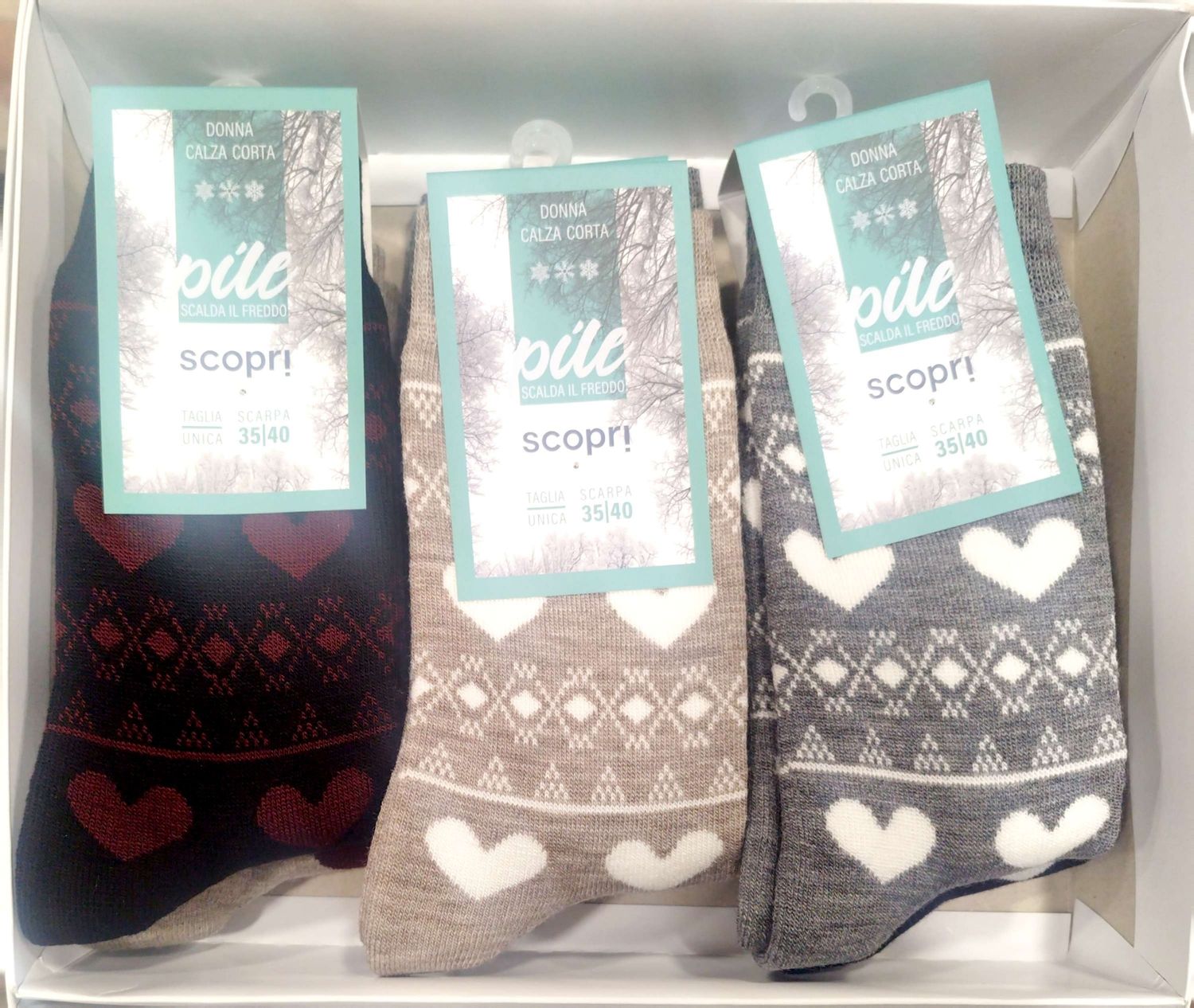 Calcetines Scalda Il Freddo Scopri Donna Calcetines Scalda Il Freddo Scopri Donna