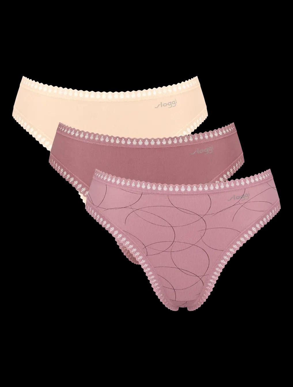 Pack 3 bragas Sloggi Go Crush NEW