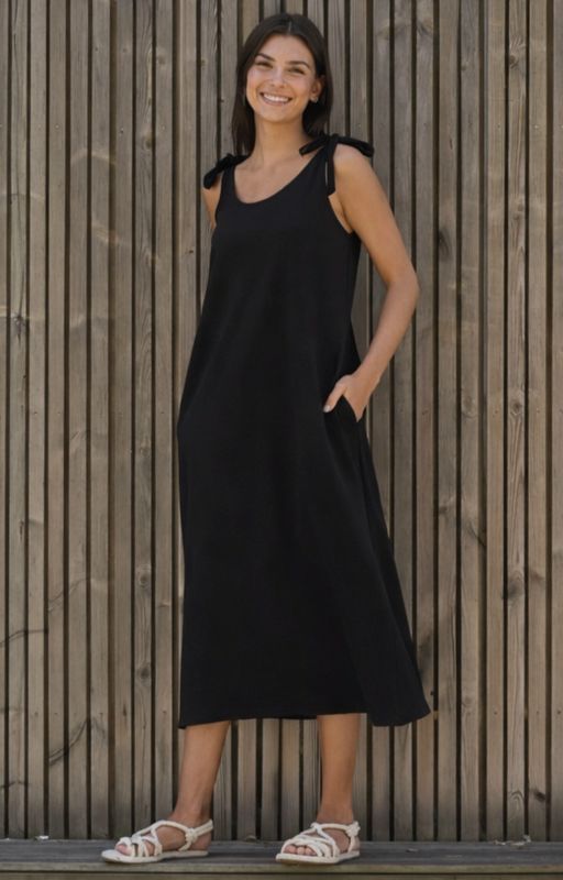 Vestido Largo tirantes Belty 26V1045