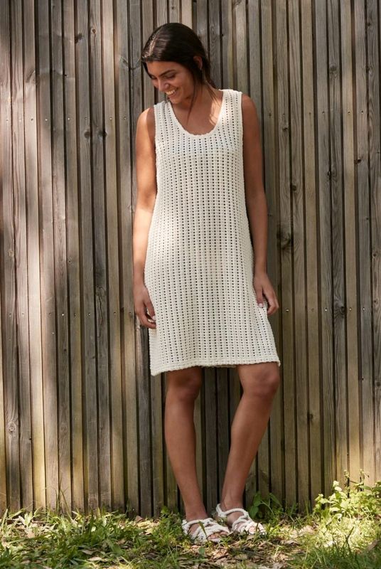 Vestido Crochet corto Belty 25V-1040