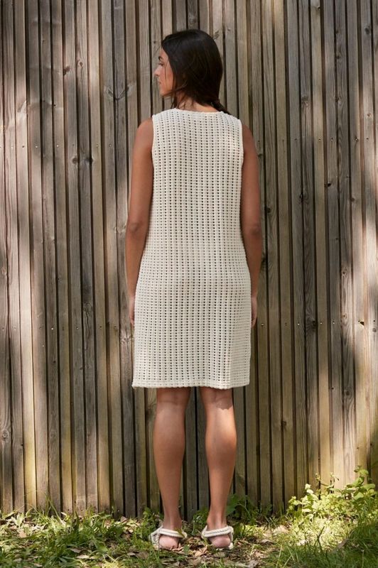 Vestido Crochet corto Belty 25V-1040