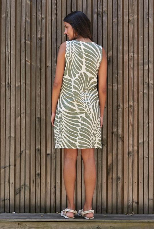 Vestido Hombrera estampado Belty 26V1027Y