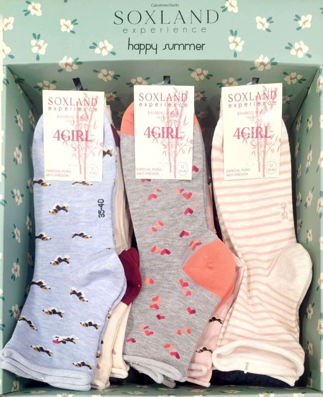 Calcetines Soxland Viscosa Verano 26