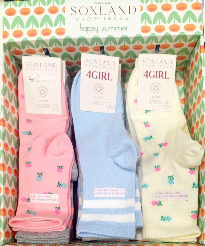Calcetines Algodón Soxland Verano 26