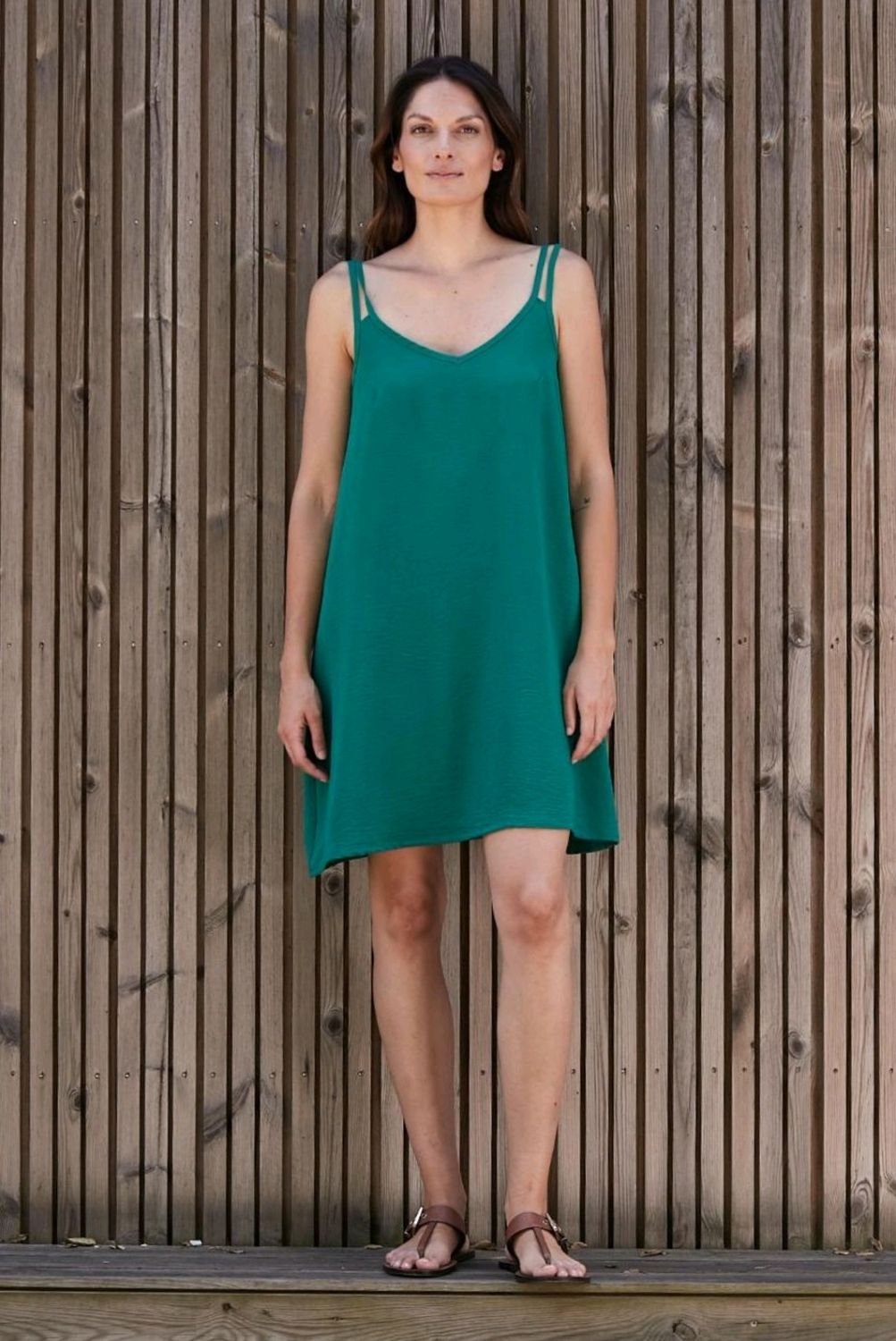 Vestido tirantes fluido Belty 26V-1046Y