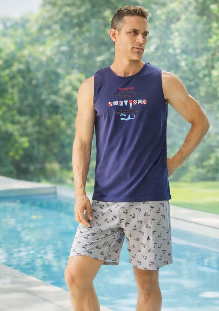 Pijama Cro sin mangas Mushler 265038