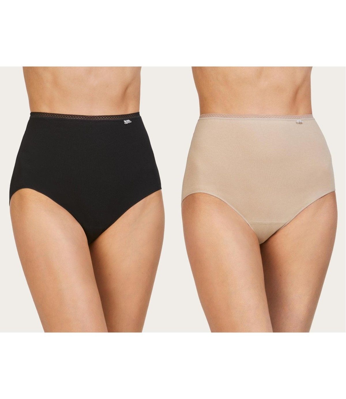 Pack 2 Braguitas maxi Algodón Avet 31089