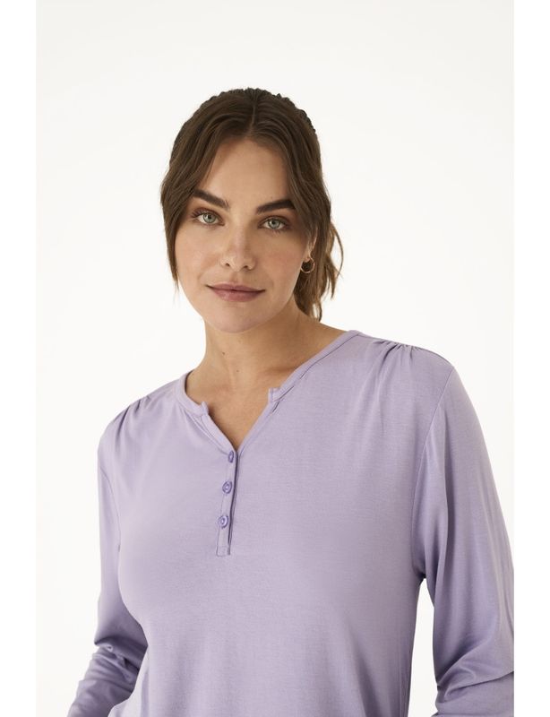 Pijama manga larga Viscosa Promise N21292