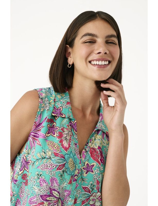 Vestido Camisero sin mangas Promise S10927