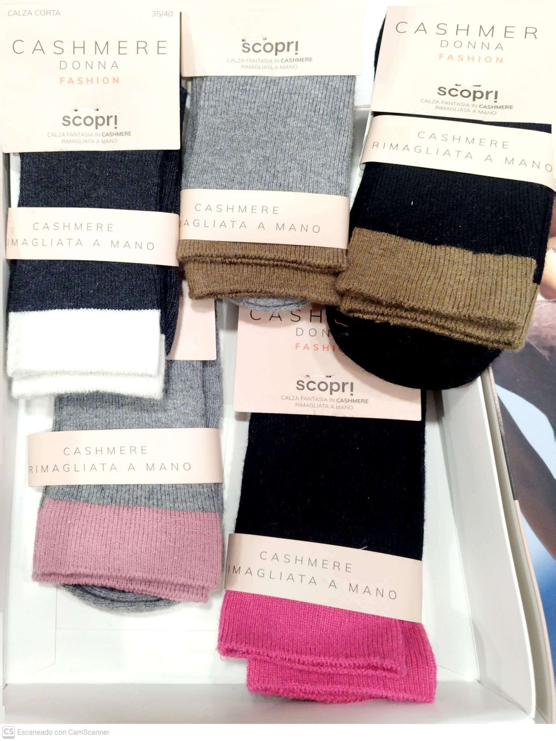 Calcetin Scopri Cashmere MADAME