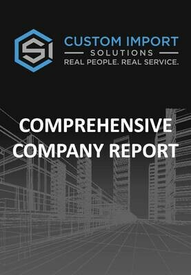 Comprehensive Company Report