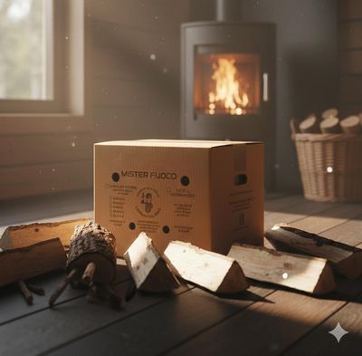 LEGNA DA ARDERE IN SCATOLA