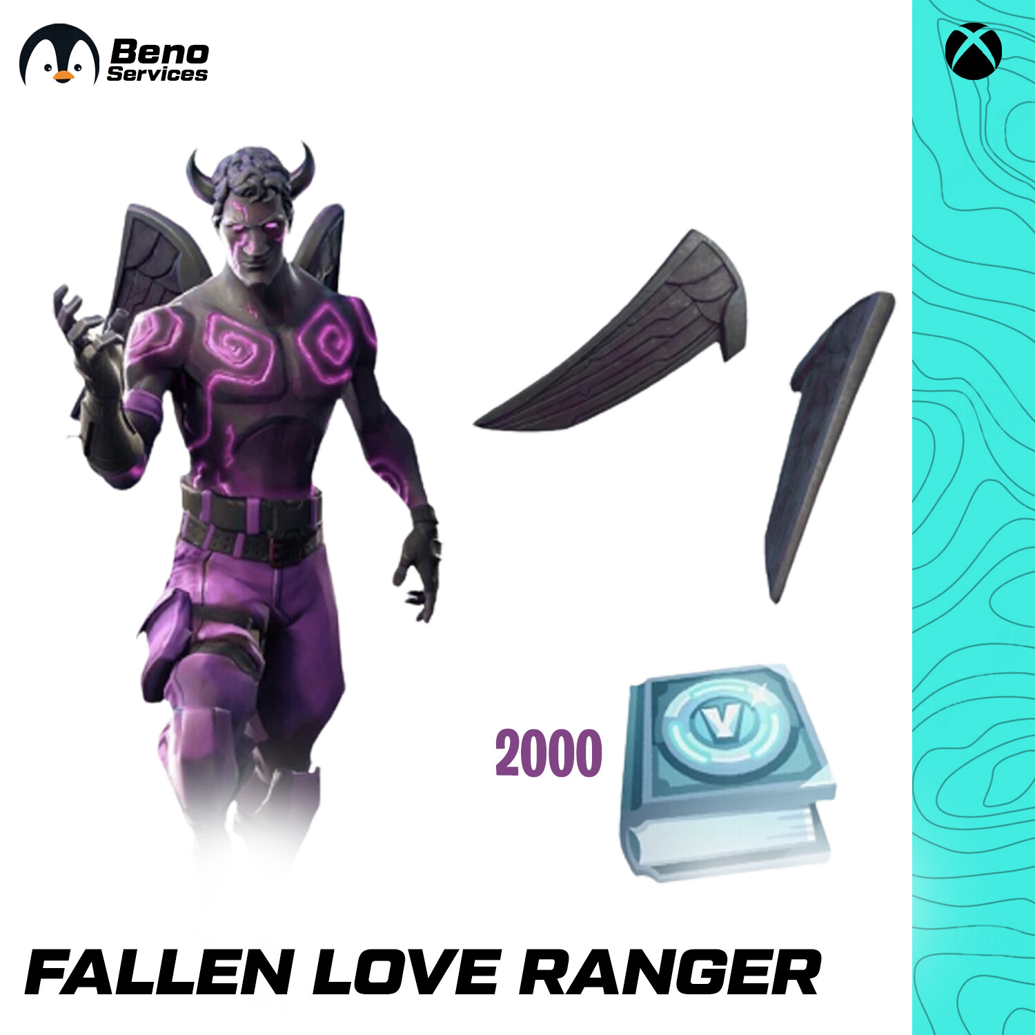 Fallen Love Ranger  + 2000 V-Bucks