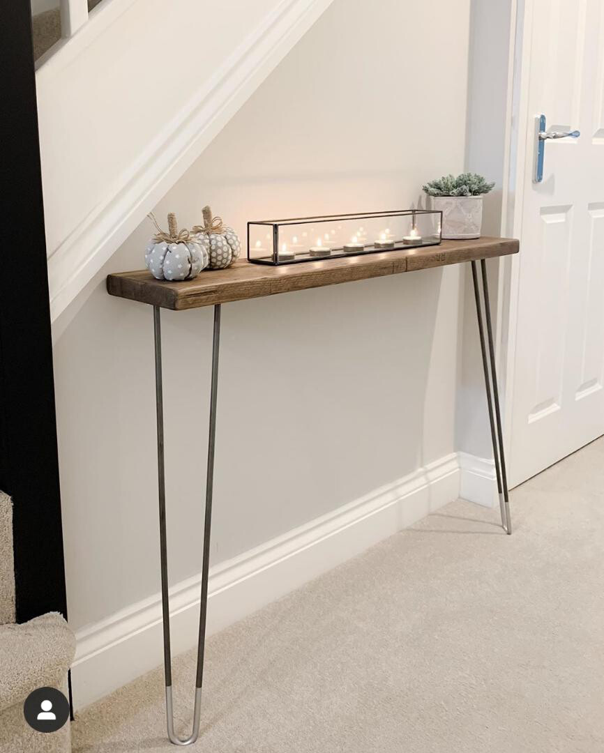 Lavender Console Table
